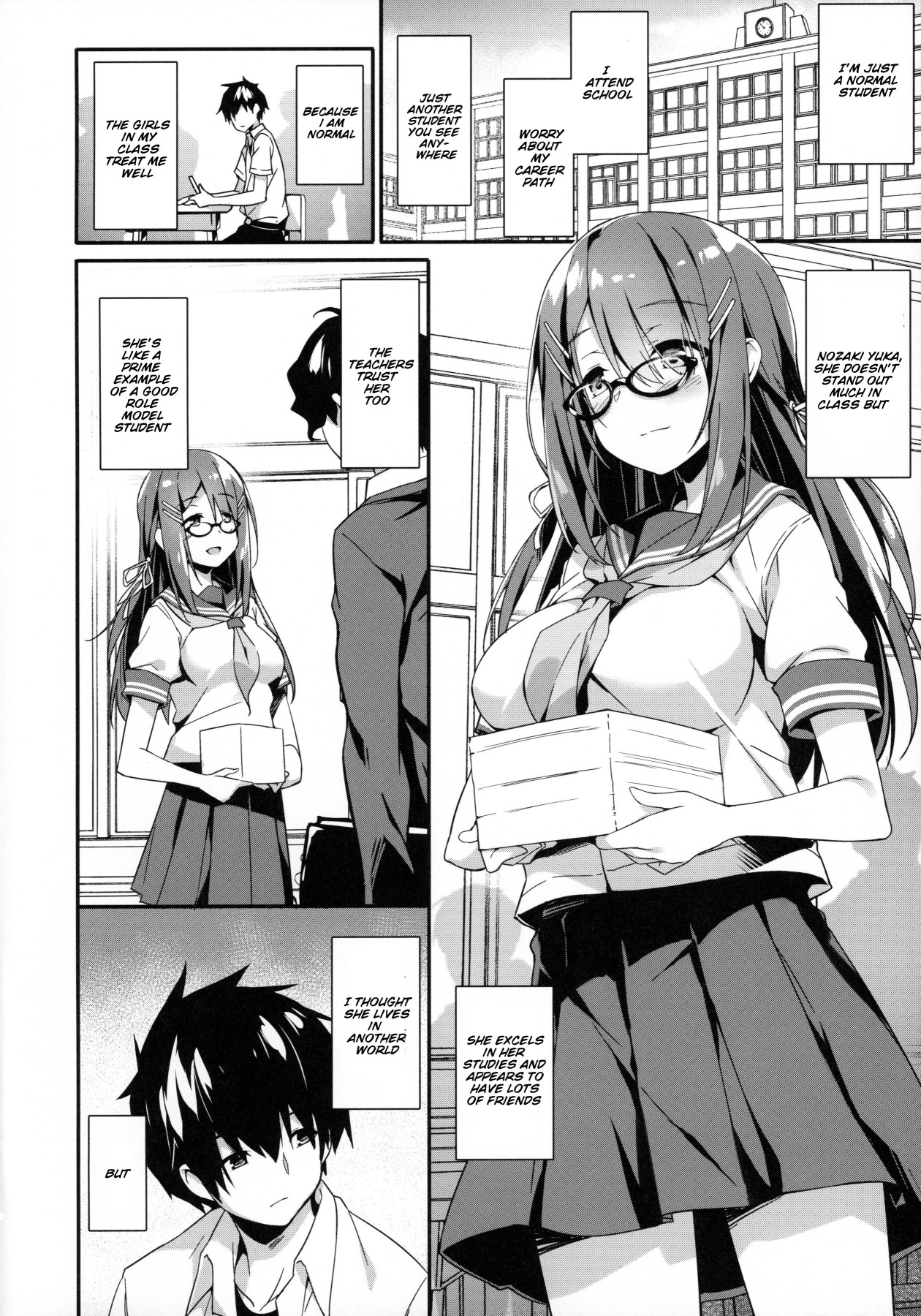 Hentai Manga Comic-Being Off Point With The Girl I'd Admired-Read-3